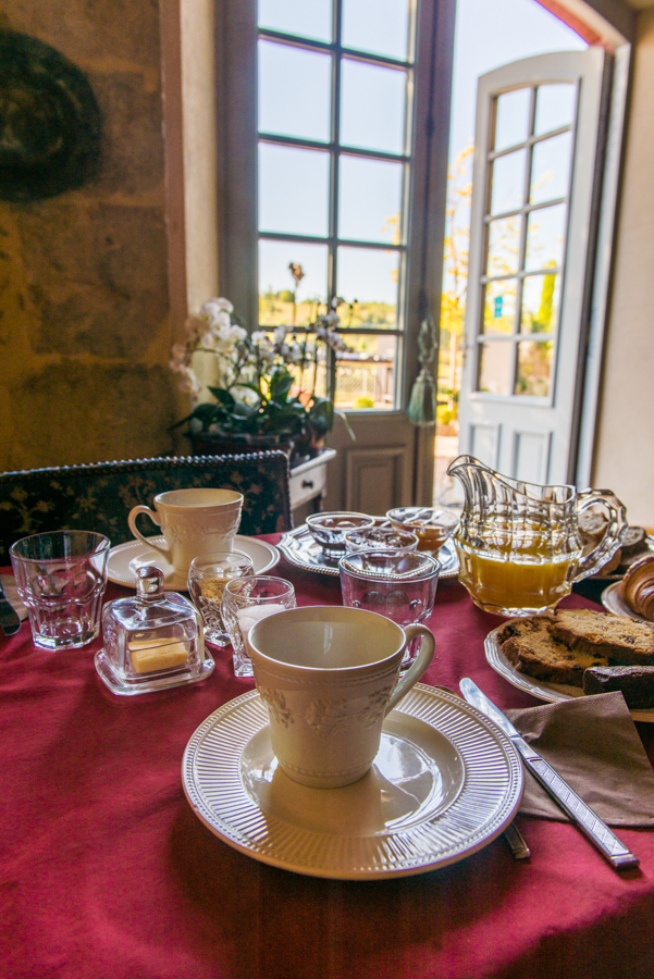 Le petit déjeuné d'hôtes